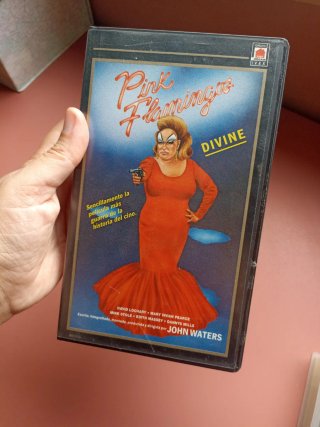 Pink Flamingos VHS (Terror, Español)