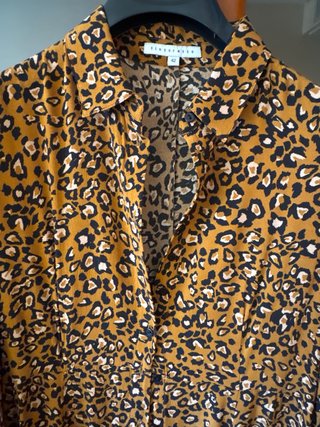 Vestido Tintoretto Talla 42 Animal Print
