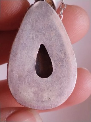 Collana pendente labradorite