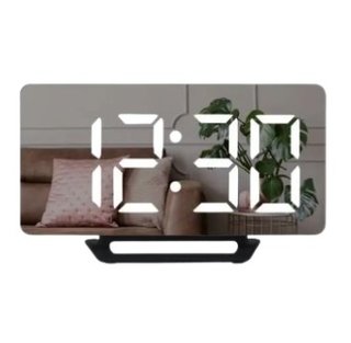 Reloj despertador efecto espejo SD-4120