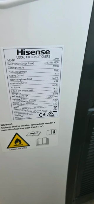 Aire Acondicionado SilverCrest Portátil