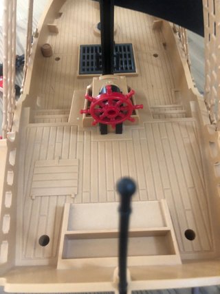Barco Pirata Playmobil con 4 Figuras