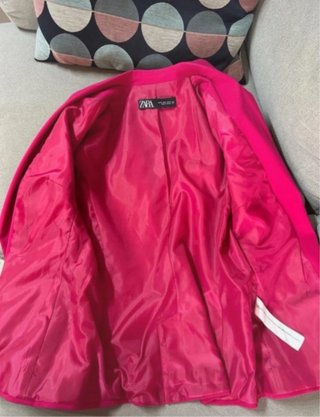 Traje Zara Mujer Rosa Fucsia Talla M