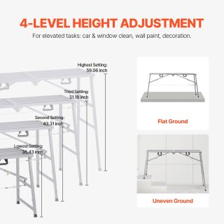 Andamio Plegable 150cm 400kg