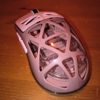 Mouse Gaming Wireless M7 Tri-Mode RGB Trasparente