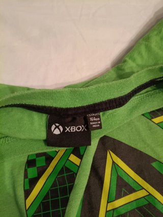 Camiseta Xbox Verde Manga Larga