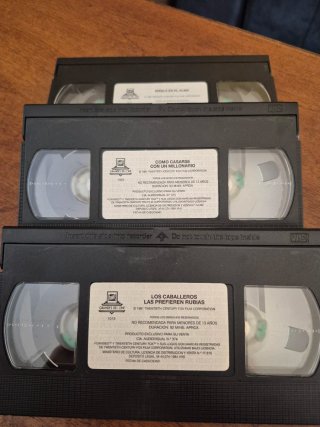 Colección Marilyn VHS Volumen 1