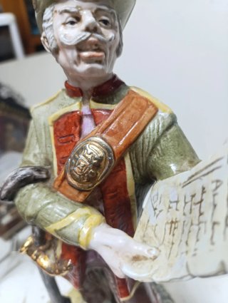 Figura Pregonero Porcelana SUREDA Vintage
