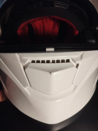 Casco Moto Shiro Raptor Blanco Talla XS sin visera