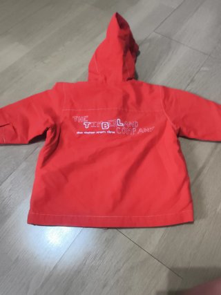 Cortavientos bebé 6-9 meses rojo