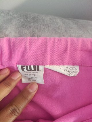 Kimono Jiujitsu Marca FUJI Mujer W3 /F3 color rosa