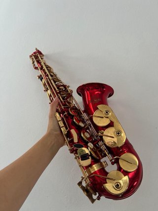 Saxofón Alto Eb Roy Benson Rojo