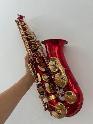 Saxofón Alto Eb Roy Benson Rojo
