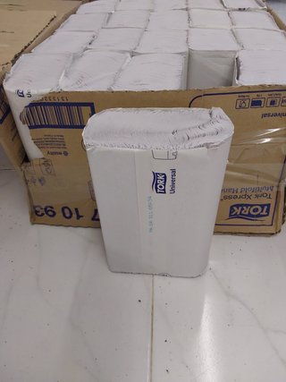 Tork 471093 Toallas de mano Universal Xpress desechables, entreplegadas en Z compatibles con el sist
