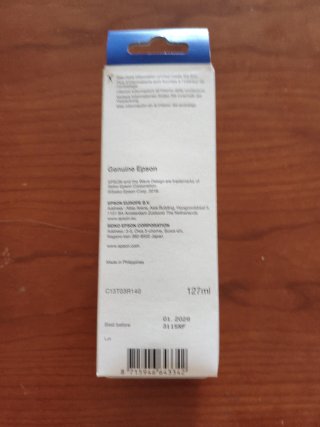Tinta Epson 102 Negro