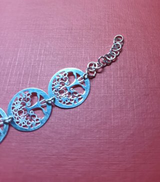 Pulsera Plata Árbol de la Vida