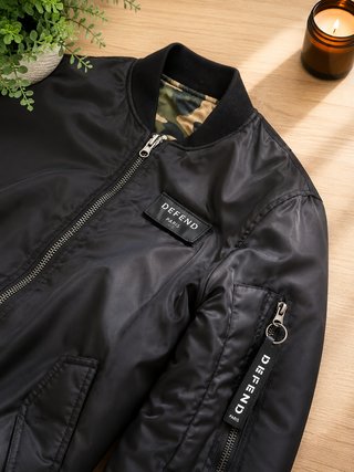Chaqueta Bomber Cazadora Defend Paris M Oversize