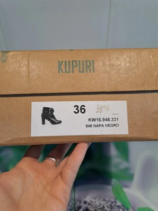Zapatos de tacon de piel negros