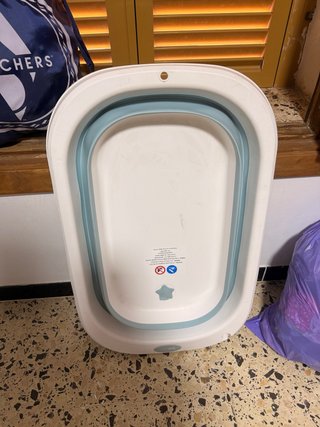 Bañera plegable para bebé
