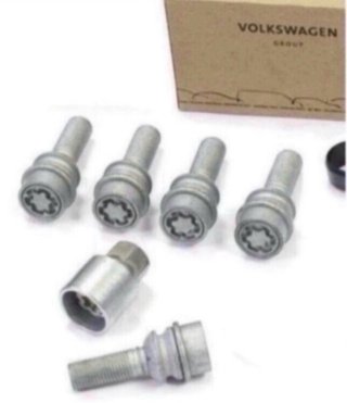 Tornillos ANTIRROBO VW GOLF AUDI SEAT MULTIVAN T7