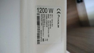 Radiador Eléctrico Fluido 1200W Poco Uso