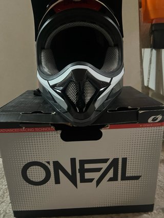 Casco MTB/Motocross O'Neal Nero Rosso Taglia S