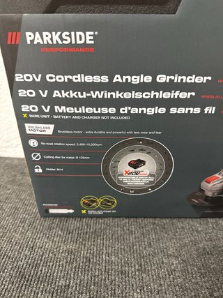 Pack Parkside 20V: Taladro y Amoladora