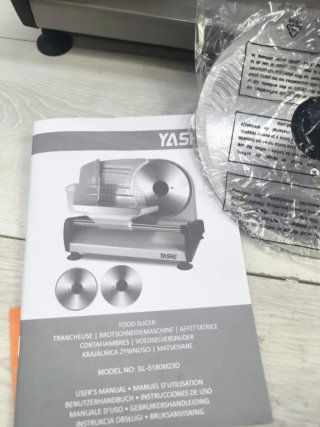 Cortadora de Fiambre Eléctrica YASHE