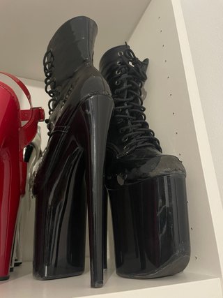 Botines Pole Dance Exotic Tacón Plataforma