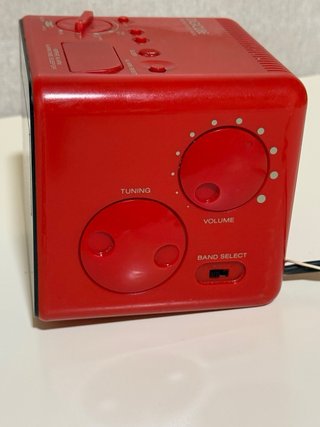 Radio Despertador Sony Rojo ICF-C10L