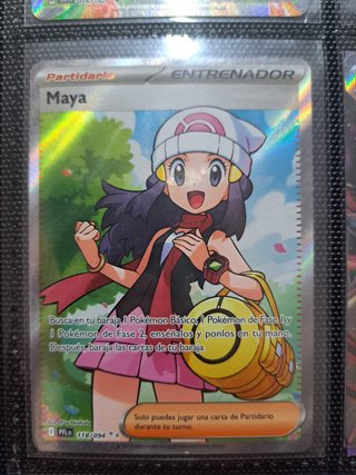 Carta Pokémon Entrenador Maya PFL 118