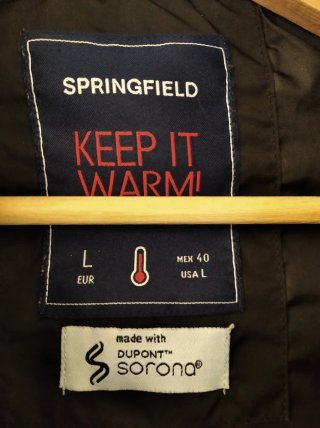Cazadora acolchada Springfield Talla L