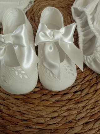 Conjunto Bautizo Organza 6/9 Meses.mas en mi perfi