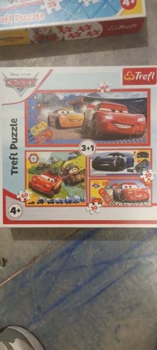 Puzzles Cars y Superthinks 4 en 1 +4 años