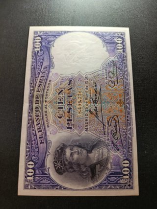 100 Pesetas 1931 Ebc+