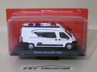 Fiat Ducato Bürstner 600 Camper Furgonato 1/43