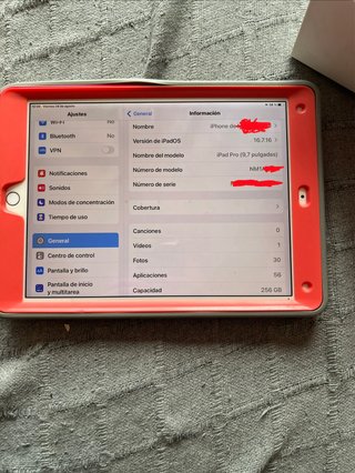 iPad Pro 9.7 Gris/Rosa