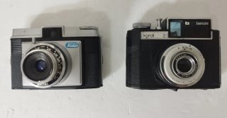 2 Macchine Fotografiche Bencini Standard Vintage