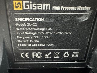 Hidrolavadora Eléctrica Gisam LP1224C