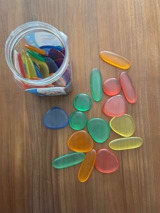 Piedras transparentes Rainbow Pebbles Junior