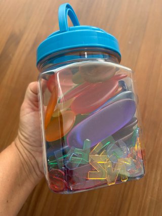 Piedras transparentes Rainbow Pebbles Junior