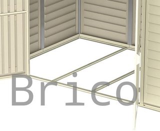 Caseta PVC Duramate III 160x239x185 cm - Duramax