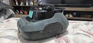 Robot Limpiafondos Piscina Gris y Turquesa