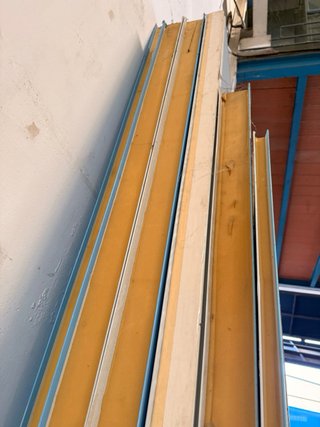 Panel sándwich 10cm de grosor