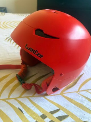 Casco de esquí Wed'ze naranja niño