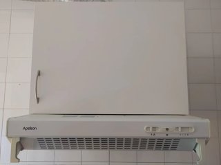 Extractor de humos Apelson blanco