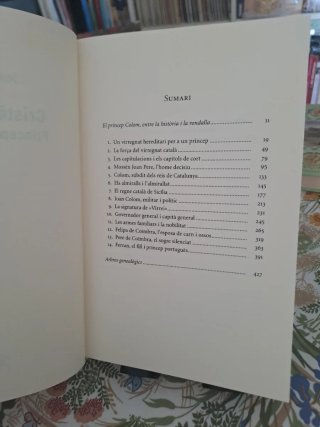 Cristòfor Colom,Princep de Catalunya