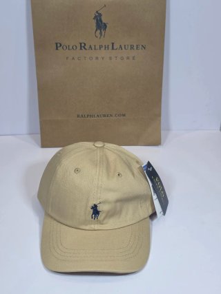Gorra Polo Ralph Lauren Beige Talla Única Ajustabl