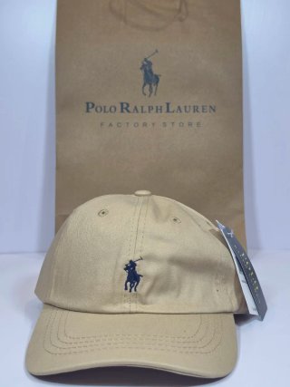 Gorra Polo Ralph Lauren Beige Talla Única Ajustabl
