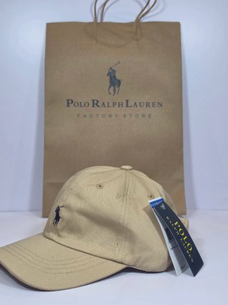Gorra Polo Ralph Lauren Beige Talla Única Ajustabl